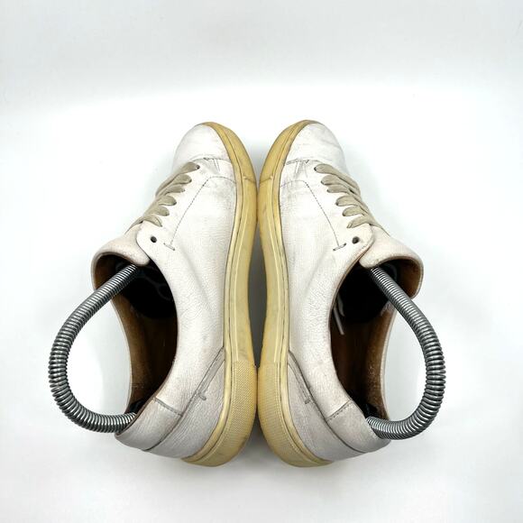 FRYE Ivy Low Lace White Leather Sneaker Women's 6 US - Picture 7 of 9